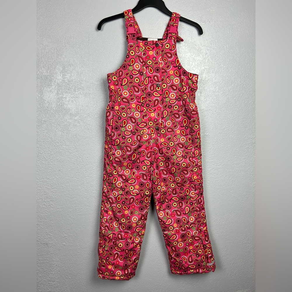 HANNA ANDERSSON Paisley Pink Snow Ski Suit Sz 130 (8yrs)
